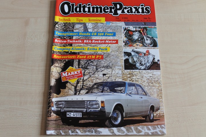 Deckblatt Oldtimer Praxis (05/1991)